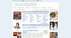 Desktop Screenshot of chossonandkallah.com